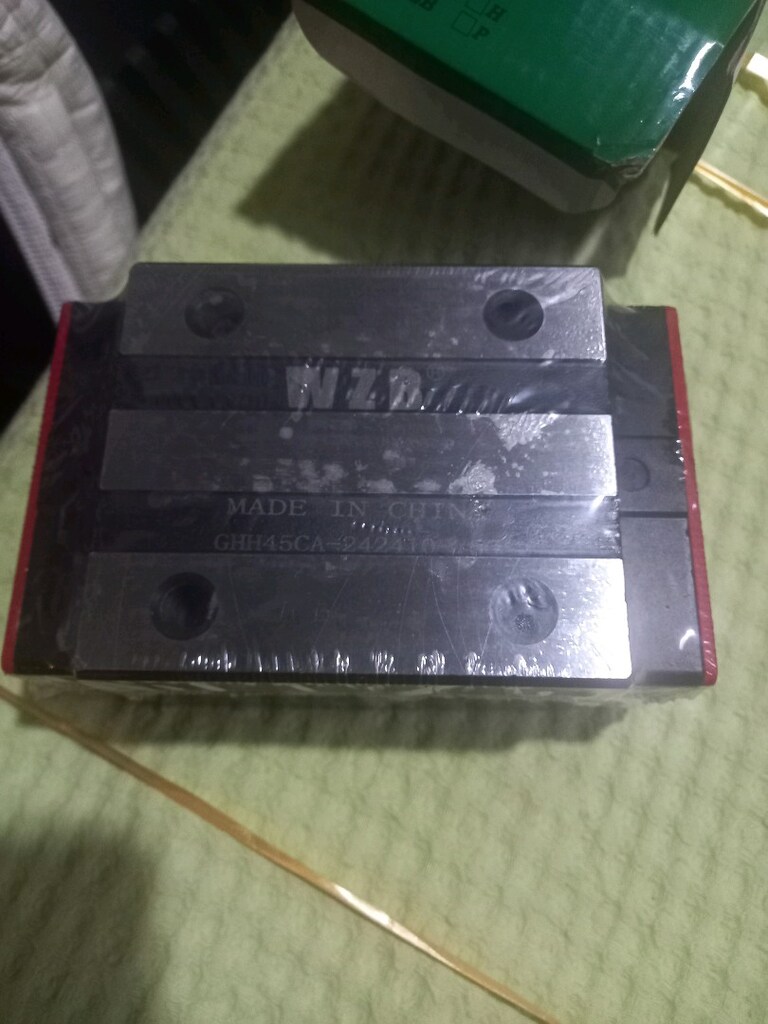 WZB GHH45CA (45'lik) lineer kızak arabası - 4