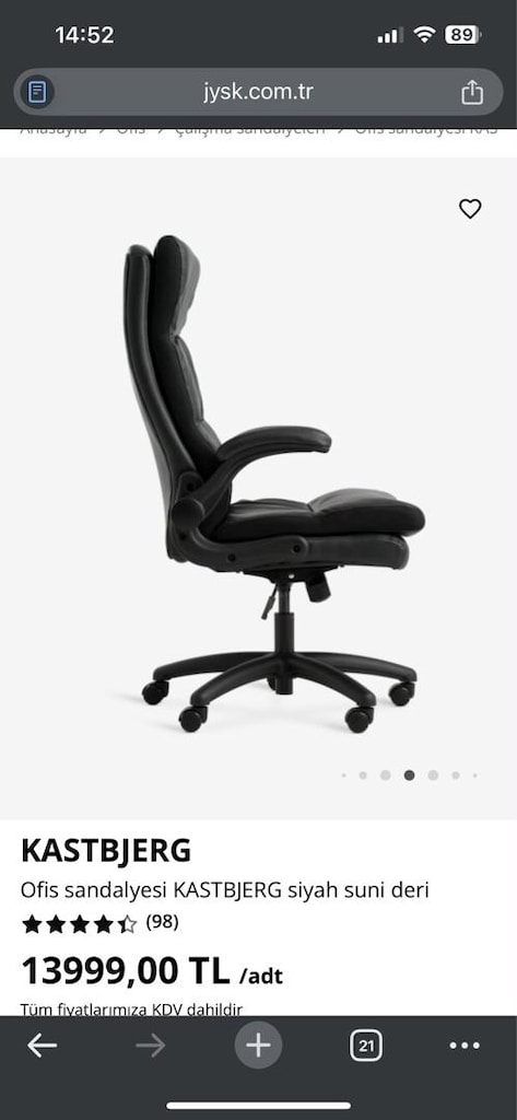 Ofis Koltuk Ve Çalışma Masası Tek paket - 2
