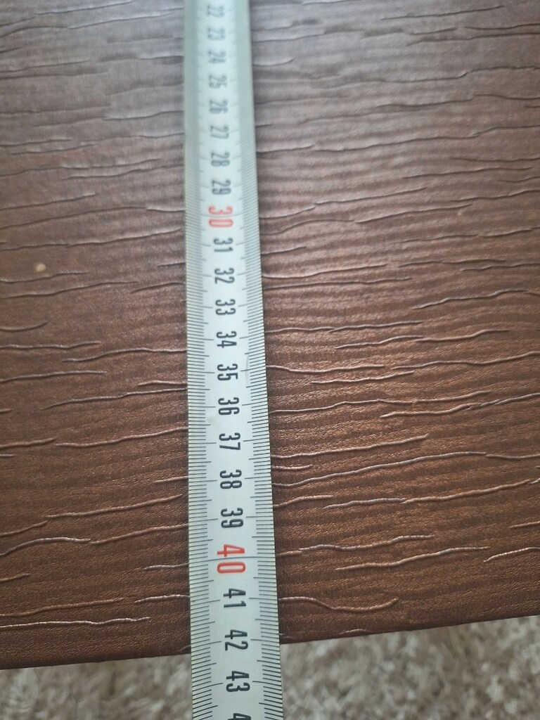 Deri Kaplama sehpa ölçüleri fotoda mevcuttur - 3