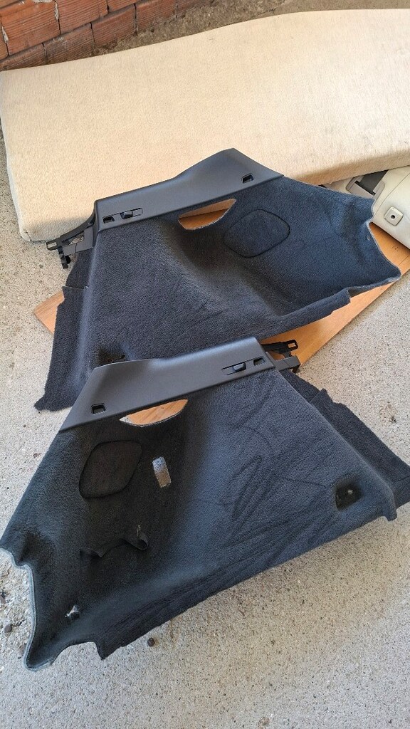 VOLVO C30 Arka Bagaj Sağ ve Sol Yan Döşeme Panelleri 2007-2012 - 9