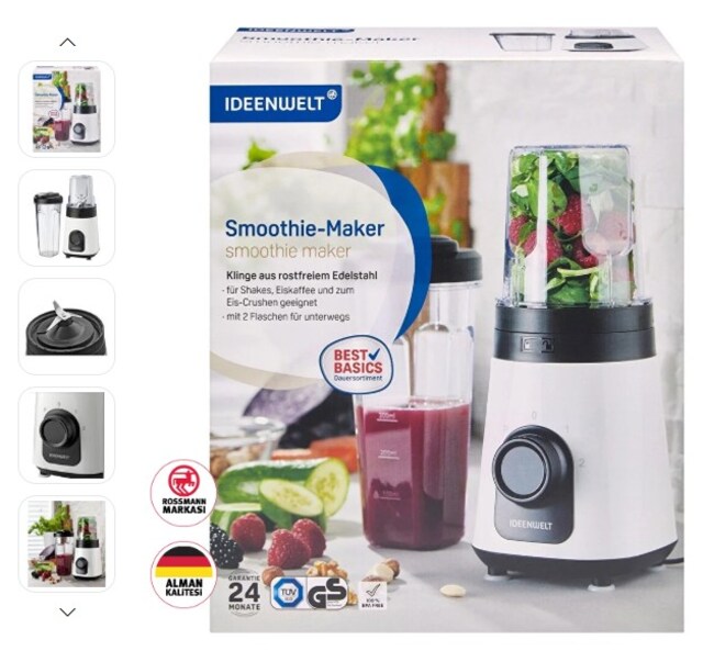 Ideenwelt Smoothie Maker - Blender