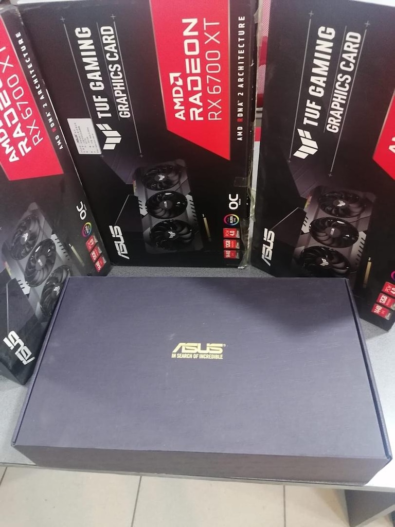 Asus Tuf RX6700XT ÖÇ EKRAN KARTI - 4