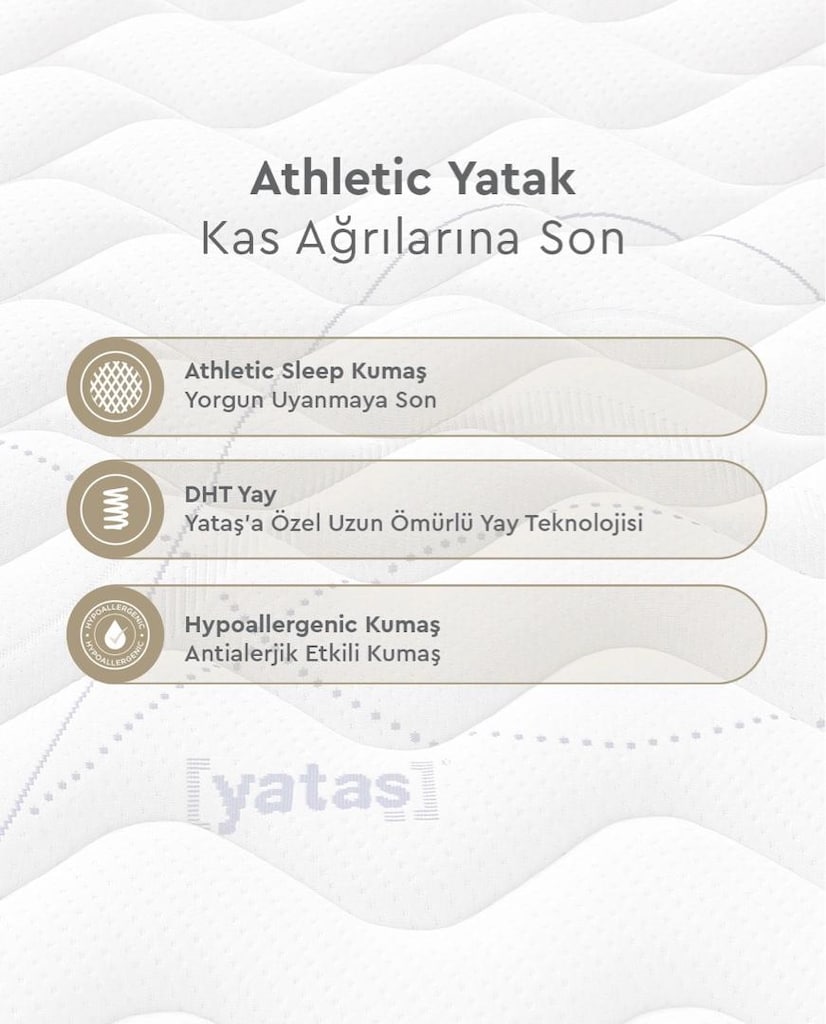 Yataş Bedding Athletic Yatak 160x200 - 5