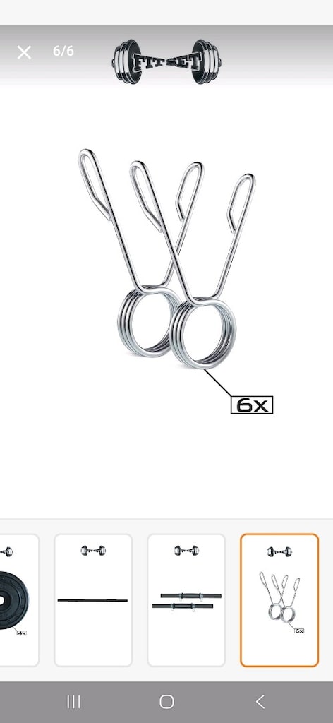 halter ve dambil seti - 6