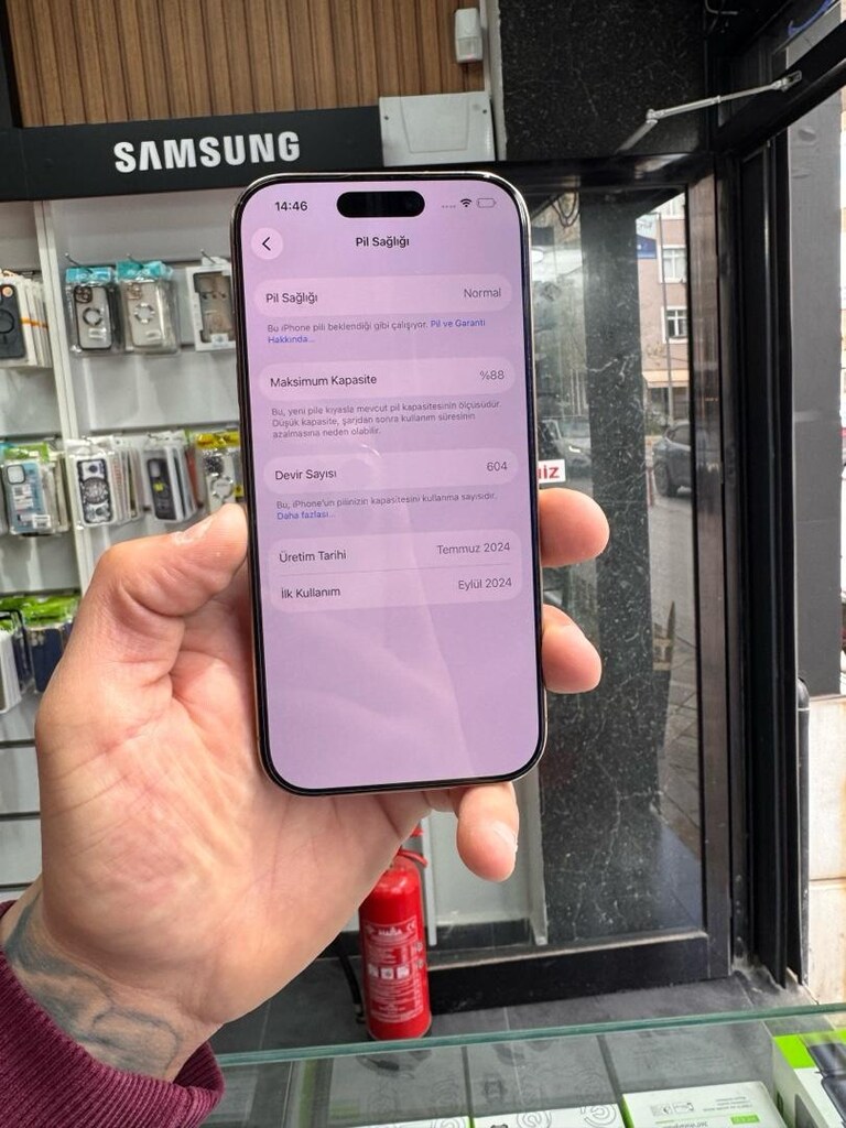 İphone 16 pro çöl YD - 3