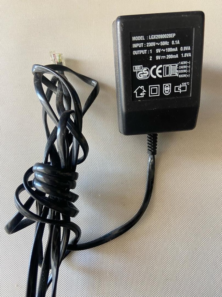 LGX2090020EP Adaptör 9V 200MA 1.8 VA - 2