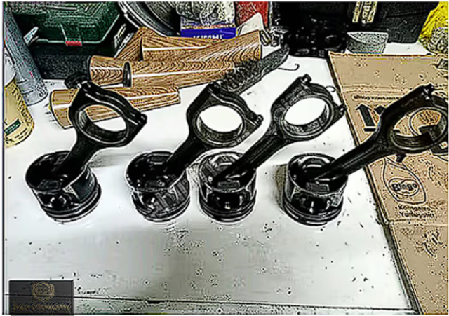 307 1.6 HDI piston