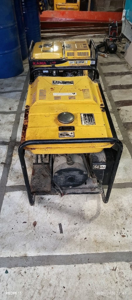 7kw dizel marşlı trafaze jeneratör bakımları yapilip teslim edilecek - 3