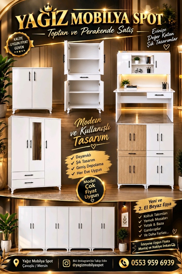 toptan ve perakende dolap modellerimi 2/3/4/5/6/8 kapak mevcut - 12