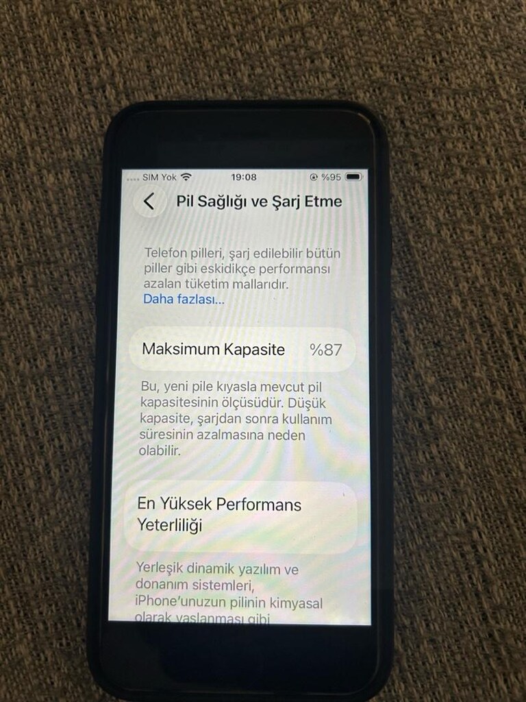 İphone SE 2 2020 128 gb TR - 8