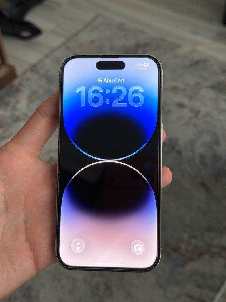 iPhone 14 PRO 128GB YD Beyaz 14AYKULLANIMAAÇIK - 3