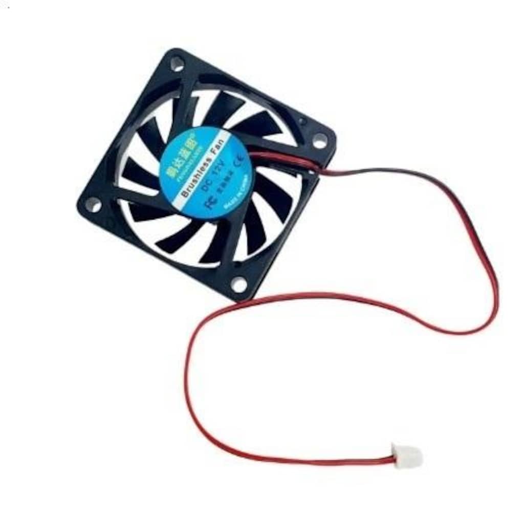 50x50mm DC 5V-12V-24V Sessiz Fırçasız Motor 3D Printer Kare FAN - 13