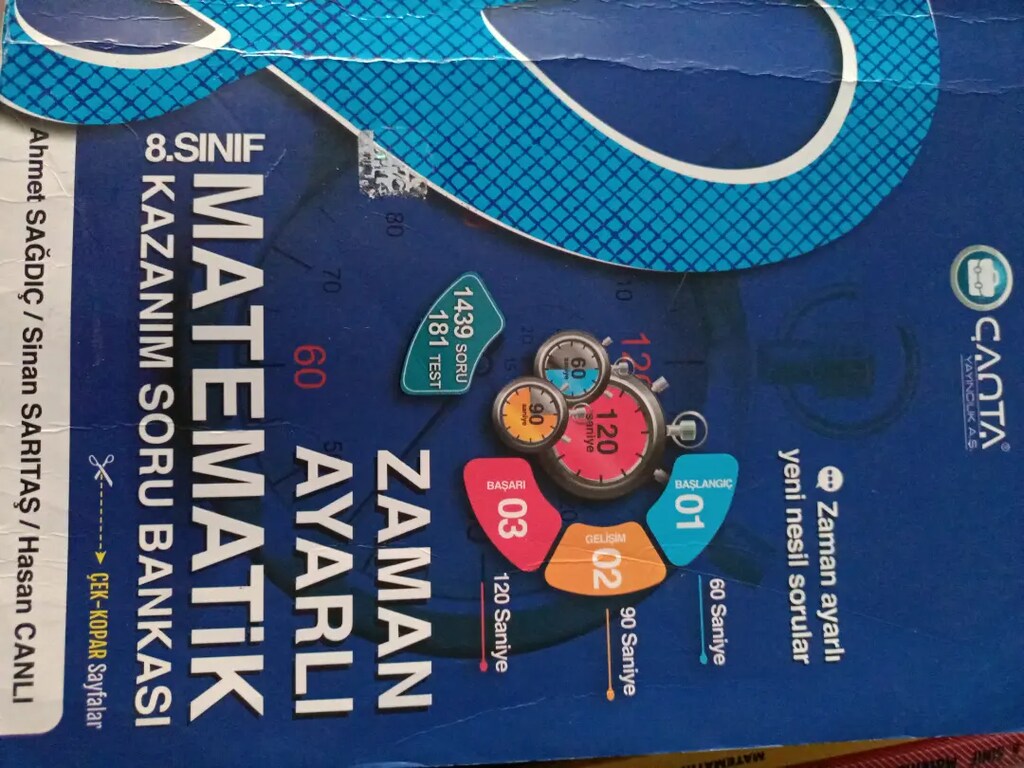 LGS MATEMATİK KAYNAK KİTAPLAR. - 8