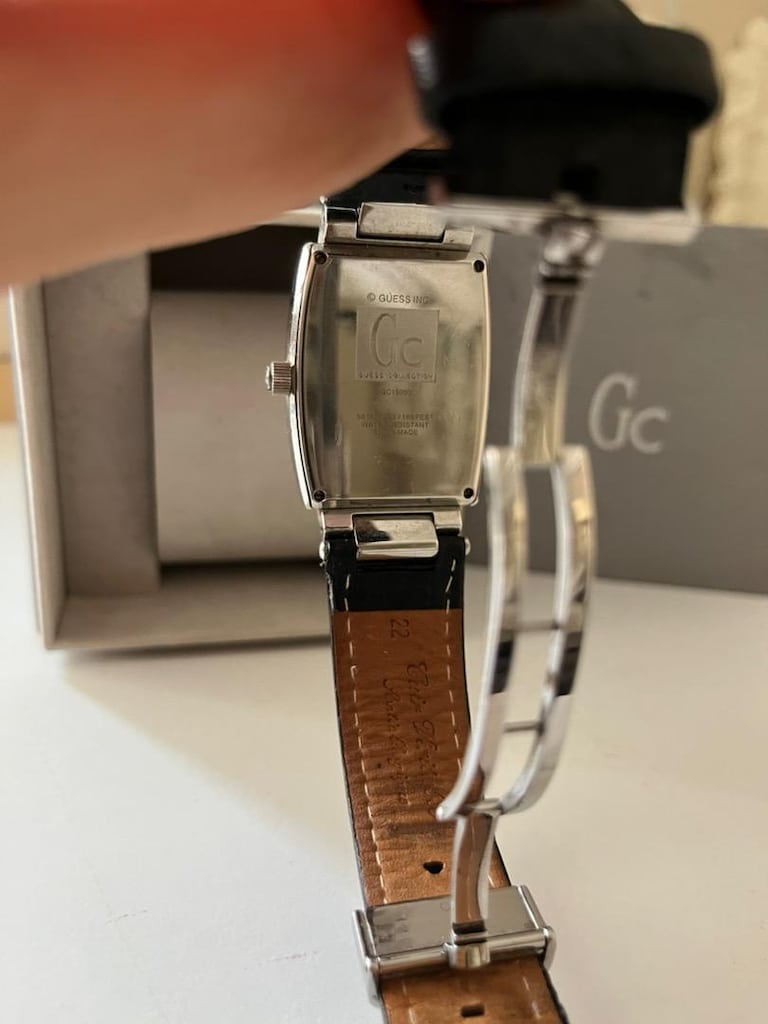 Guess Siyah Kordonlu Erkek Saat - 6