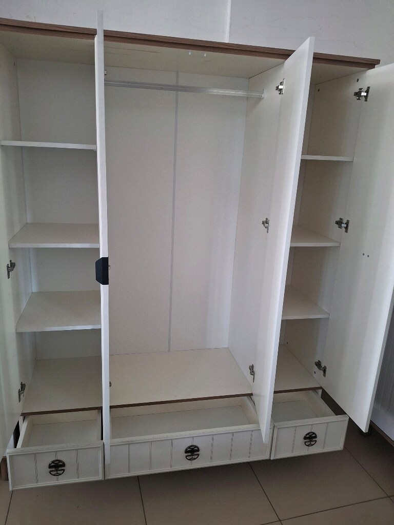dolap gardırop 4 kapaklı ecrin model sıfır ürün sınırlı stok - 2