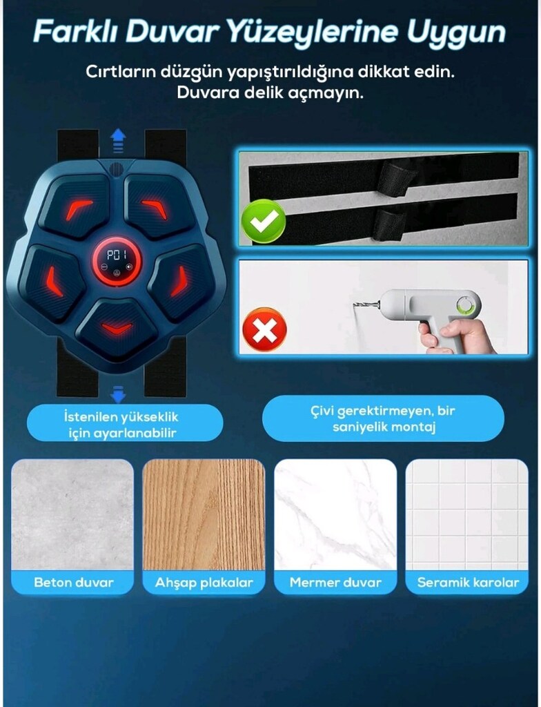 Bluetooth Hoparlör Özellikli Boks Makinesi - 7