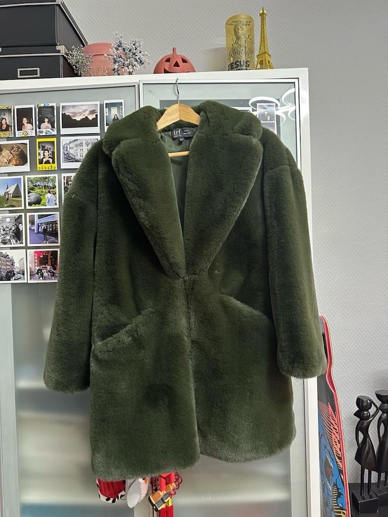 zara peluş kürk