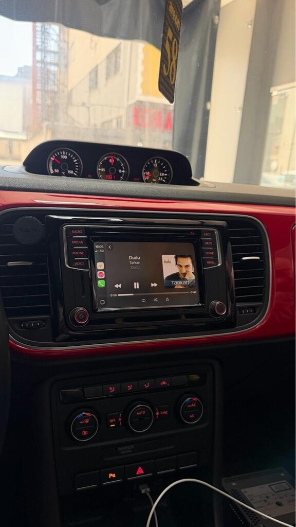 VW MİB 2 STD CARPLAY MULTİMEDYA MİB2 JETTA PASSAT GOLF CADDY POLO 6R - 12