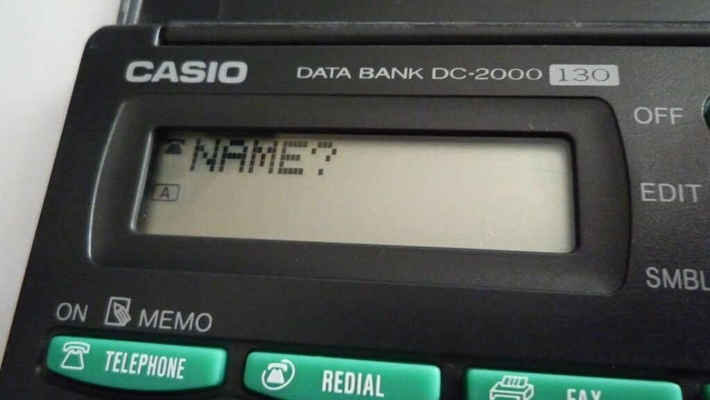 Casio Data Bank DC-2000 - 5