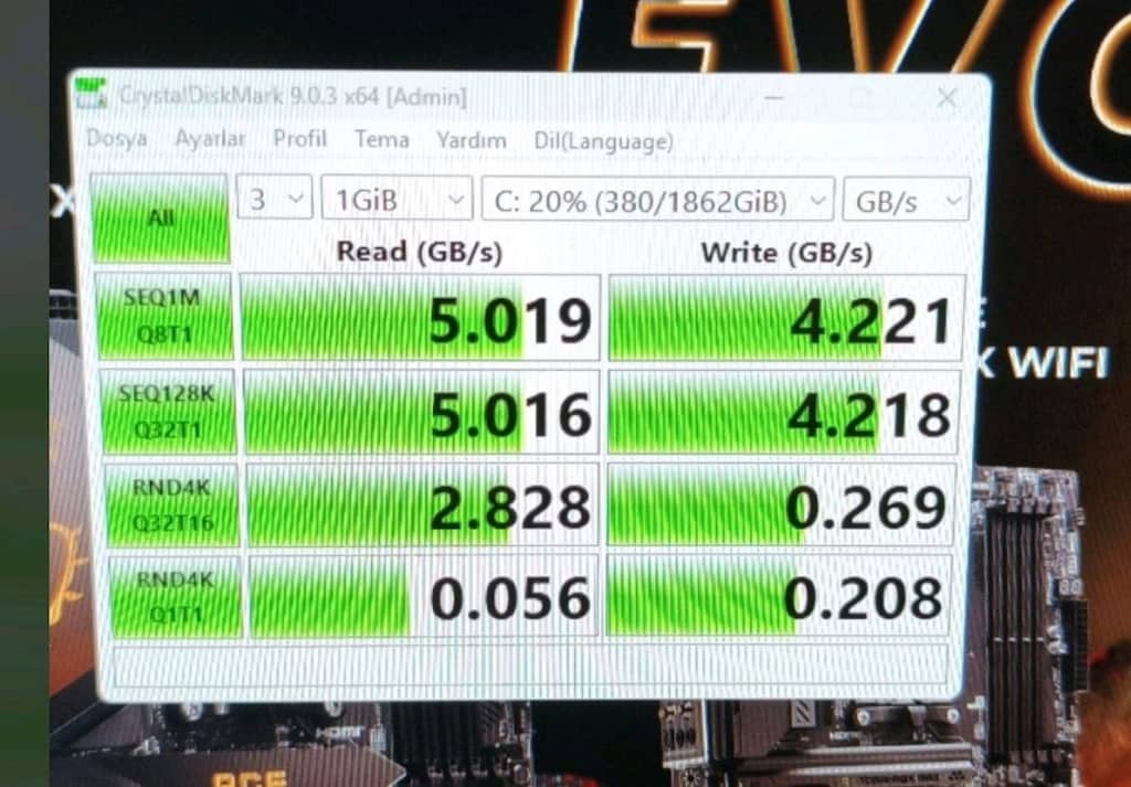 Corsair 2TB MP600 Core XT NVMe Gen4 Okuma 5000MB-Yazma 4400MB M.2 SSD - 2