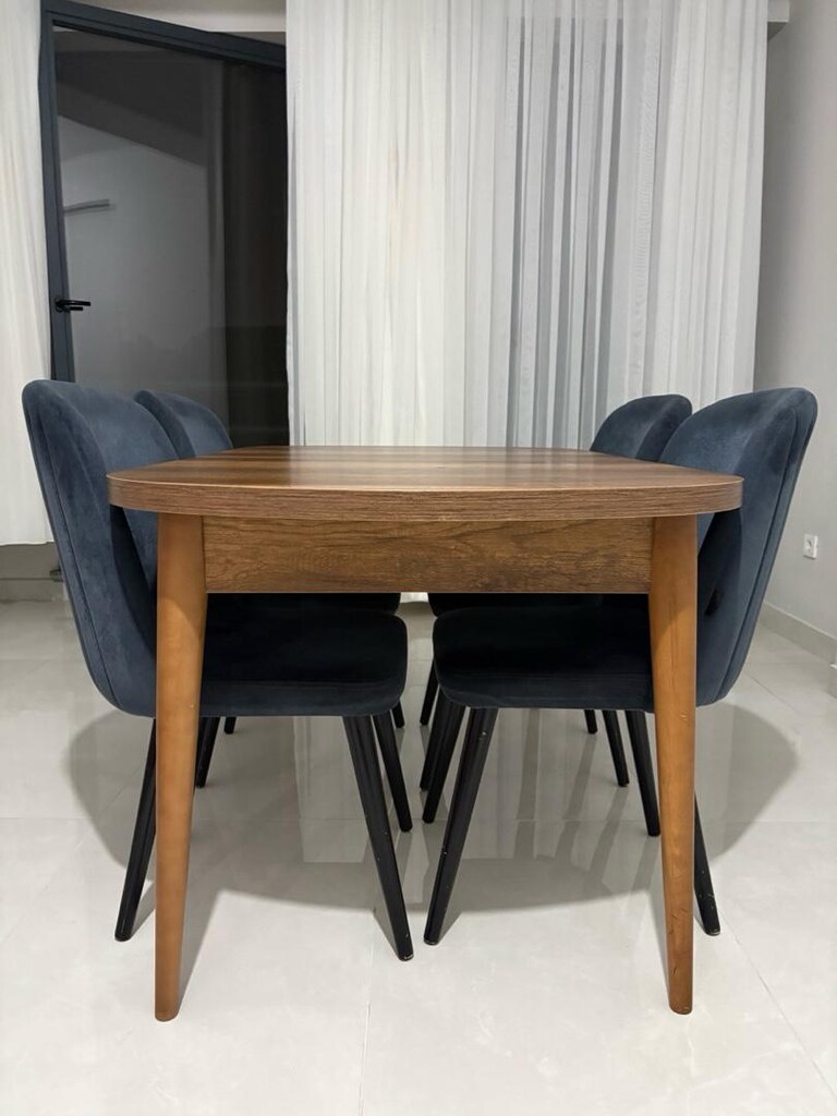 yemek masası ve 4 sandalye - 2