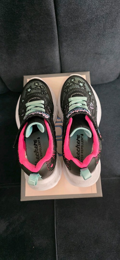 skechers çocuk spor ayakkabı kız 32no - 4