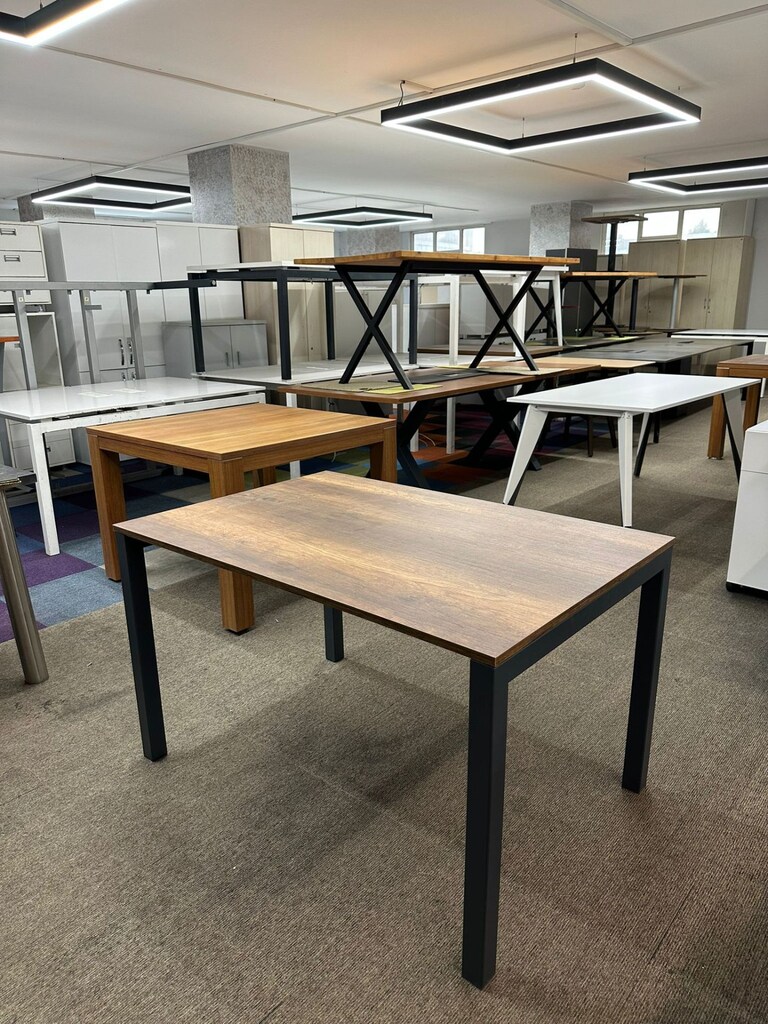 KLAS OFİS ÜSKÜDAR 120X80 BAROK CEVİZ ÇALIŞMA MASASI SIFIR - 3