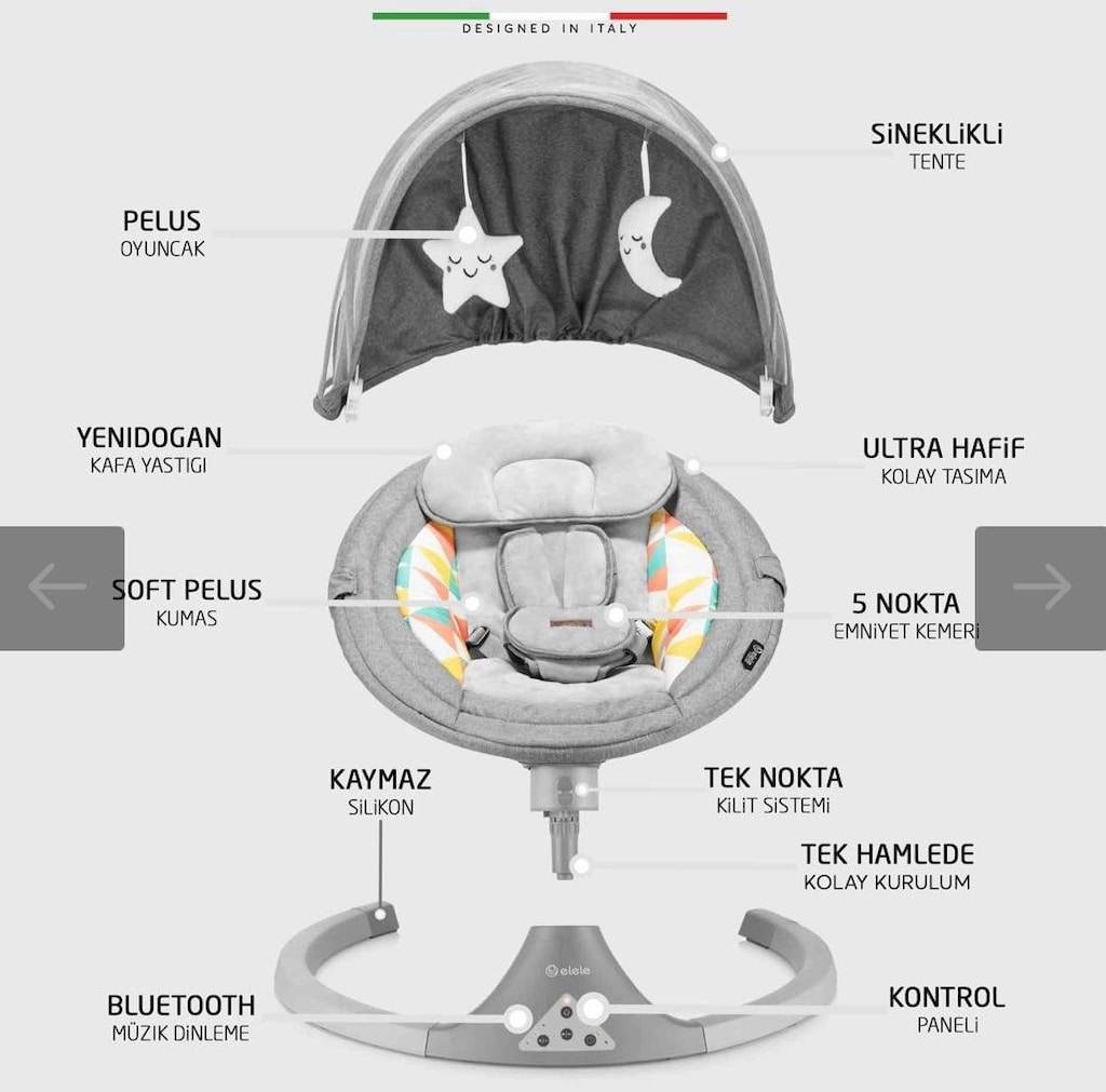 otomatik sallanan anakucağı - 8