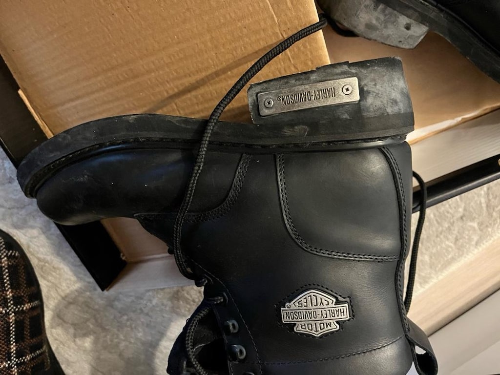 Harley Davidson Gibson Siyah Erkek Bot - 3