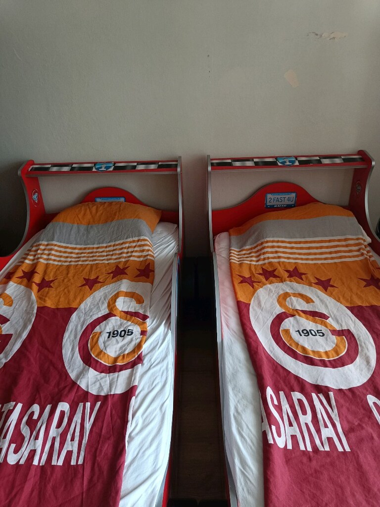 çilek arabalı yatak - 3