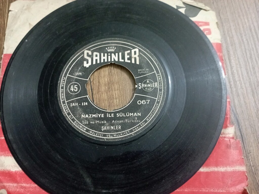 Vintage yerli 45 lik plaklar - 4