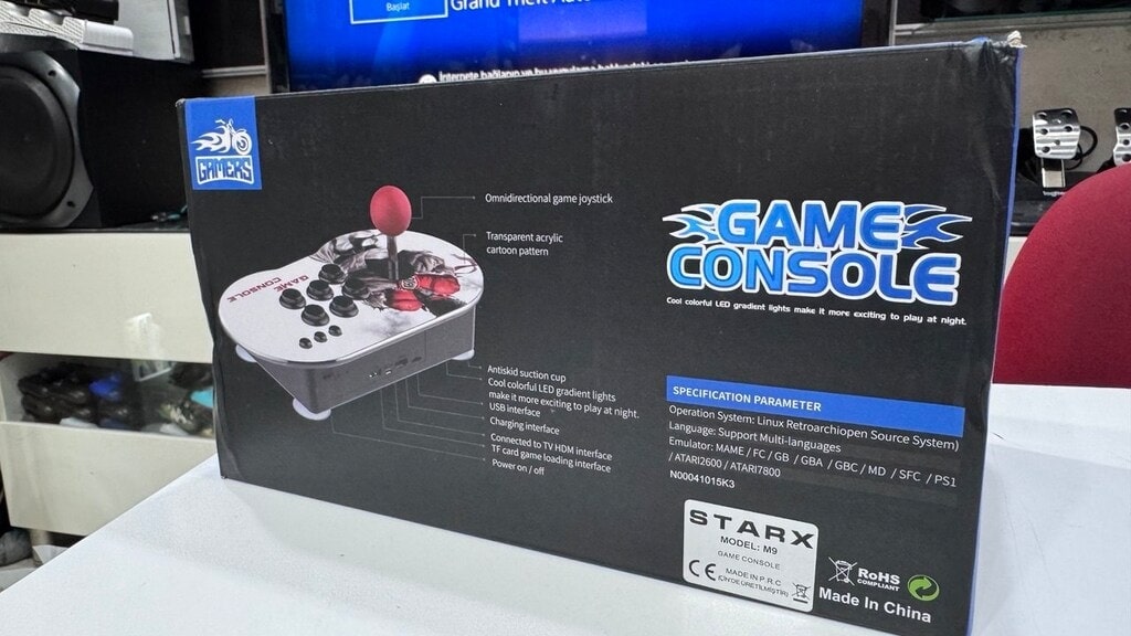 GAME CONSOLE - 10.000 OYUNLU 2 Lİ ARCADE OYUN GAMEBOX - 4