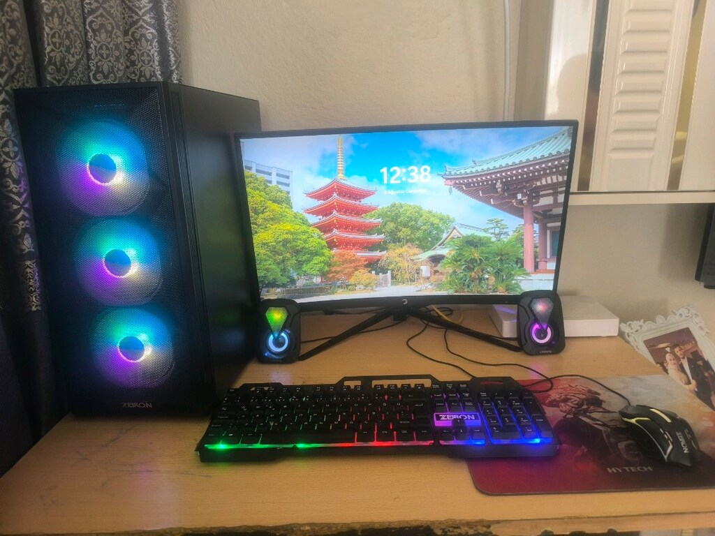 Ryzen 5 5500 RTX 3050 32GB RAM 1TB SSD + 24” 165Hz Monitör