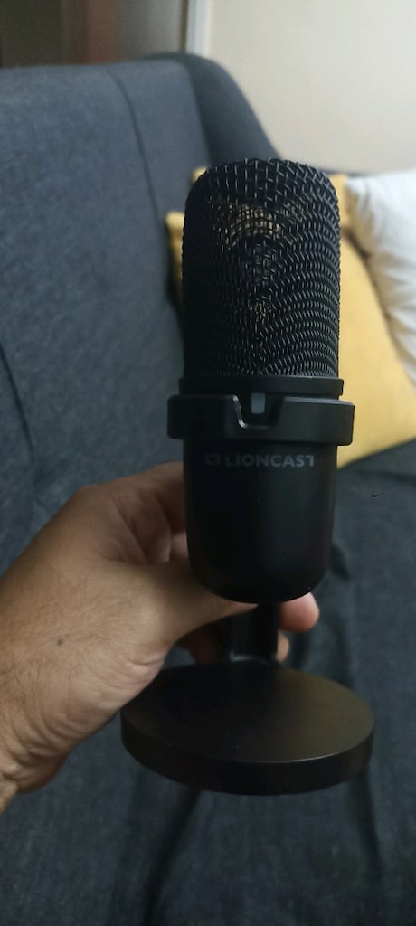 lioncast yayın ve kayıt mikrofonu - 8