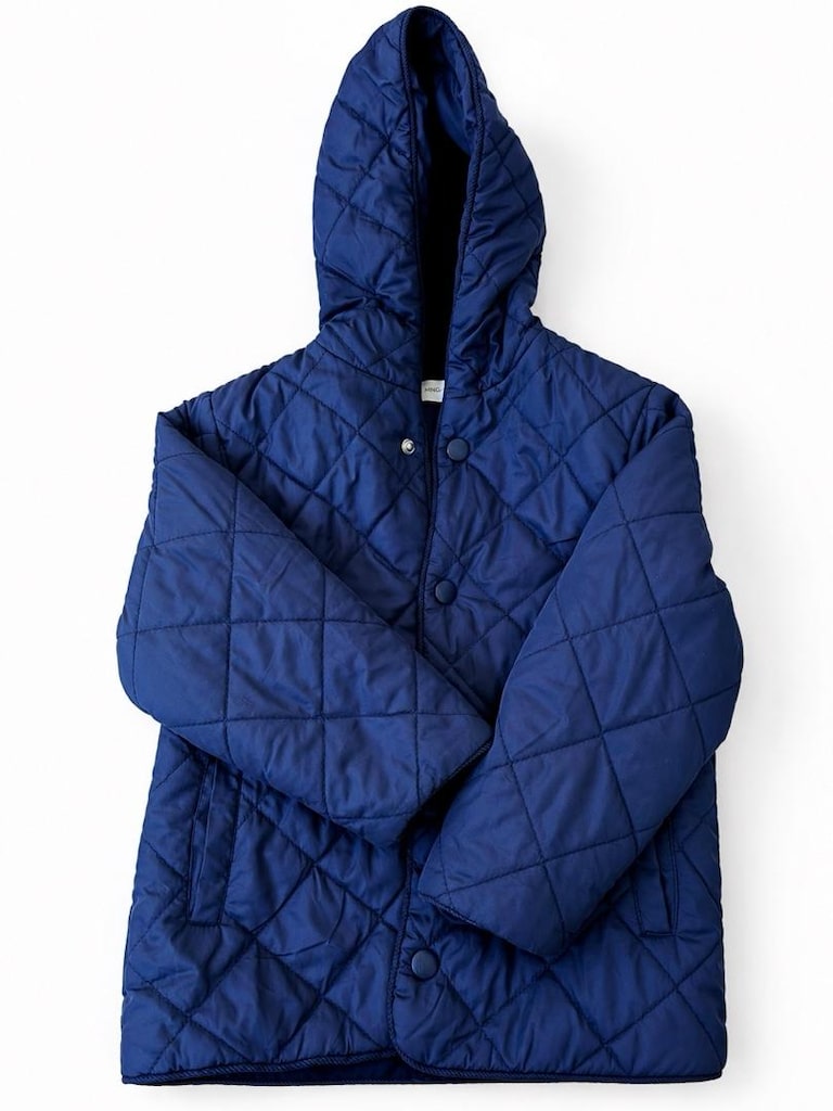 Mango Kids Kapüşonlu Kapitone Mont - 2