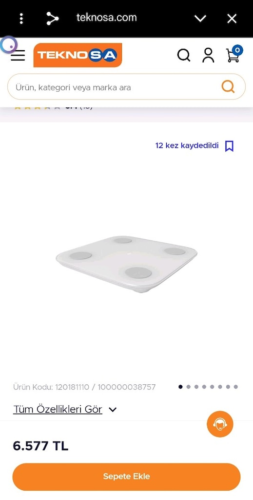 Xiaomi Mi Body Composition Scale 2 Yağ Ölçer Fonksiyonlu Akıllı Cihazı - 6