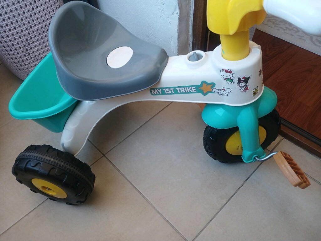 Dolu ilk üç tekerlekli bisikletim çocuk bisikleti - 2