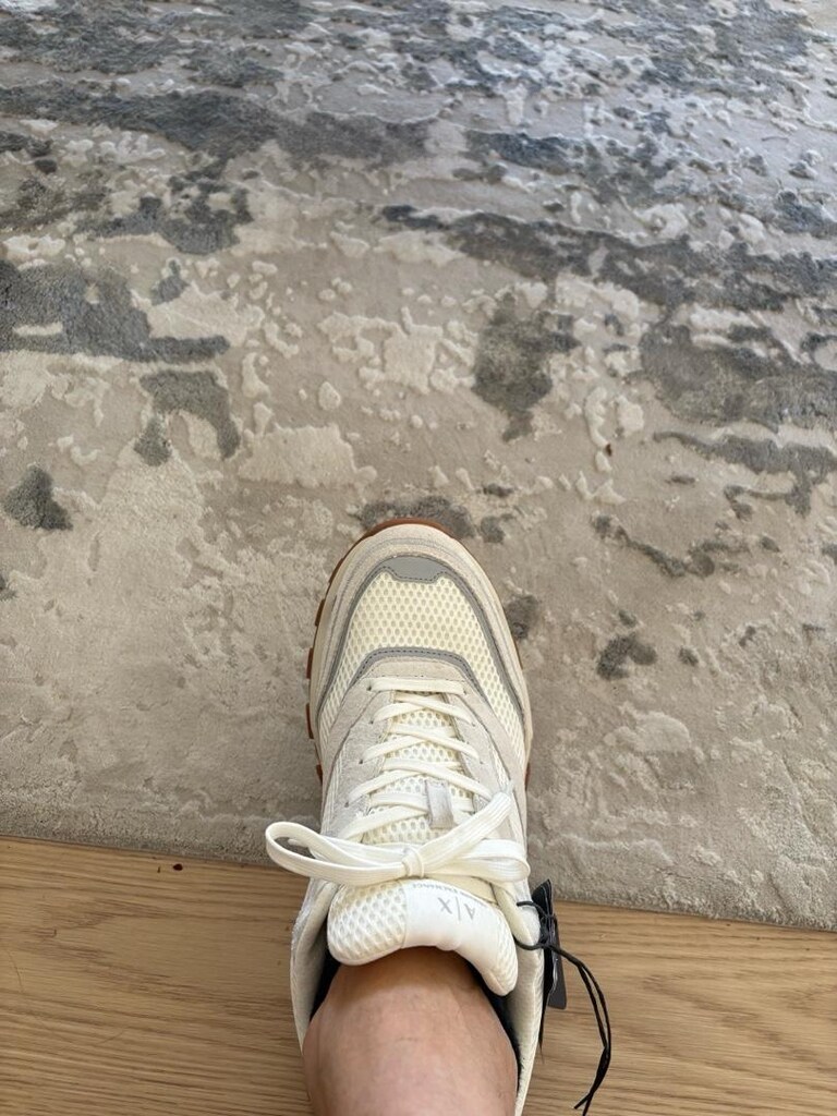 ARMANI EXCHANGE MESH SNEAKER - 12