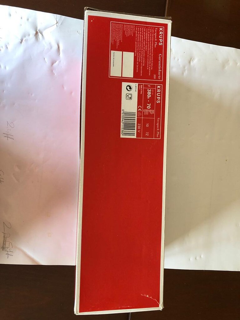 KRUPS F380-70 Vakumlama makinası. Fiyatı 5500.-tl - 8