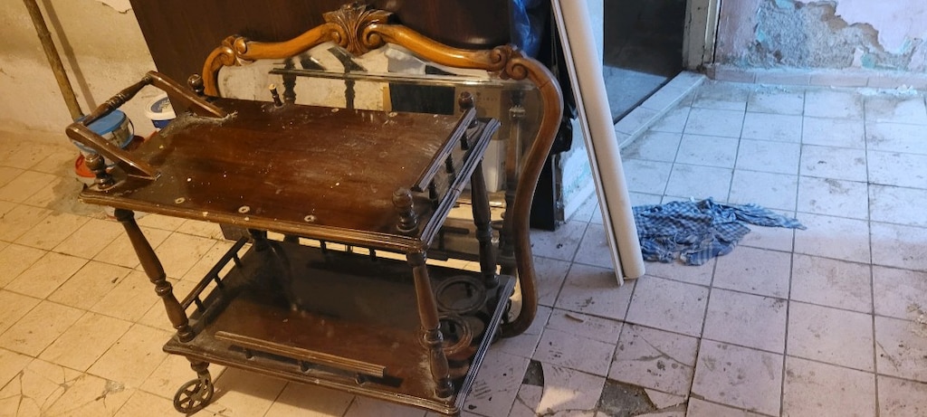 Antika Ayna ve Servis Arabası - 4