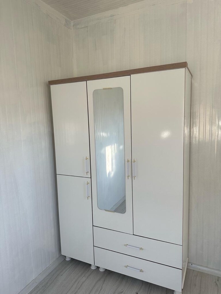 ultra lüks 3 kapaklı dolap sıfır ürün adrese teslim kapıda ödeme - 6
