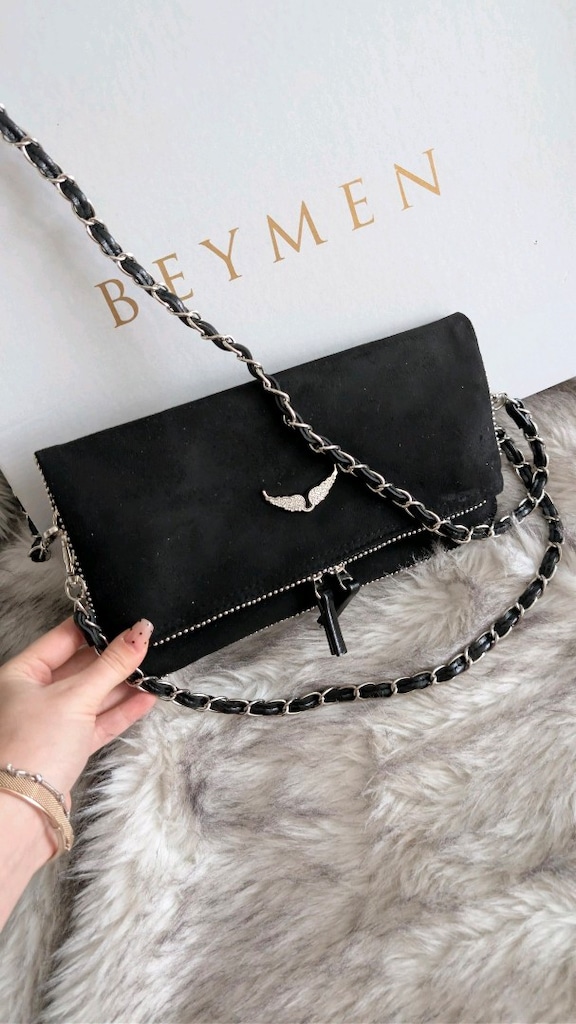 zadig voltaire iconic clutch çanta - 8