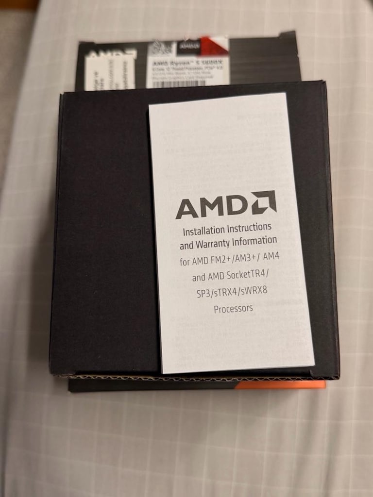 ryzen 5 5600x kutulu stok fanı hiç kullanılmadı - 3