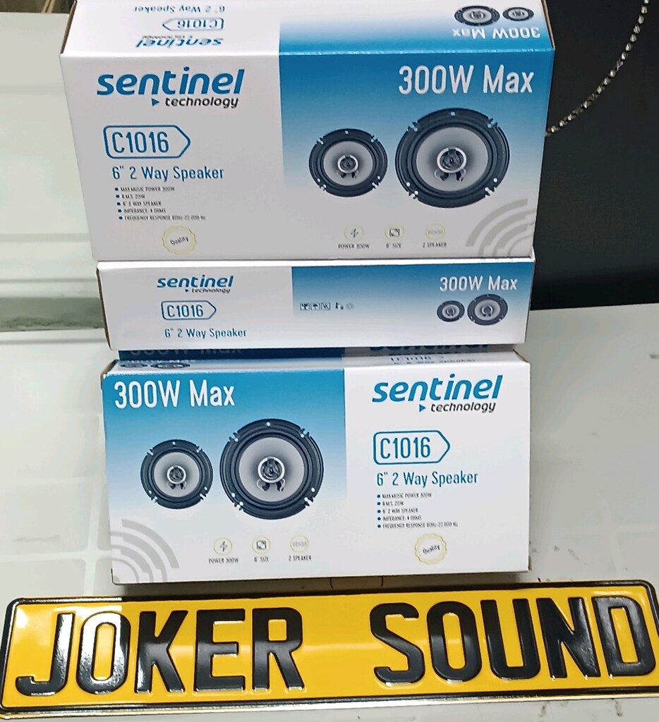 SENTİNEL 16 CM KAPI HOPARLÖRÜ 300W TWETEER Lİ SIFIR ÜRÜN KAPALI KUTU - 3