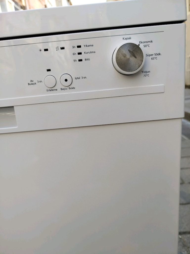 Vestel 3 programlı bulaşık makinesi orijinal temiz - 9