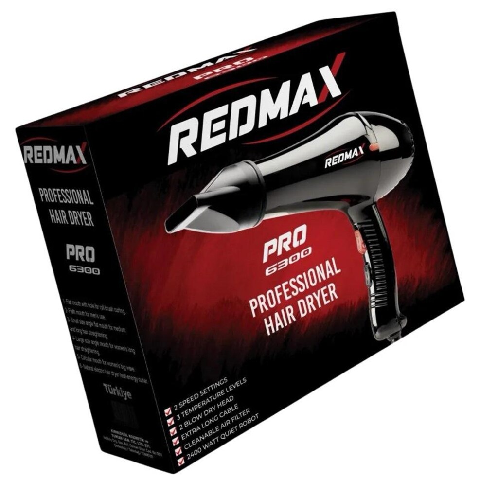 Redmax profesyonel saç kurutma makinesi