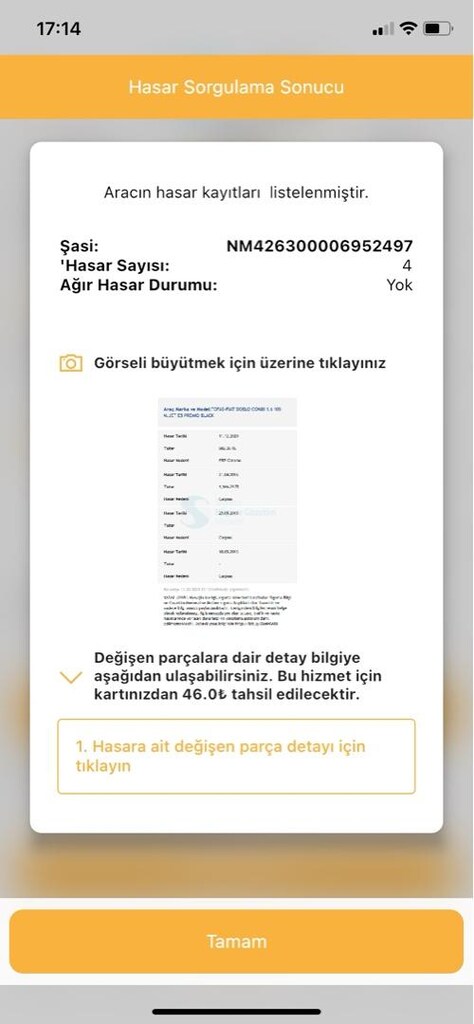 2014 otomobil ruhsatlı Doblo 7 kişilik - 7