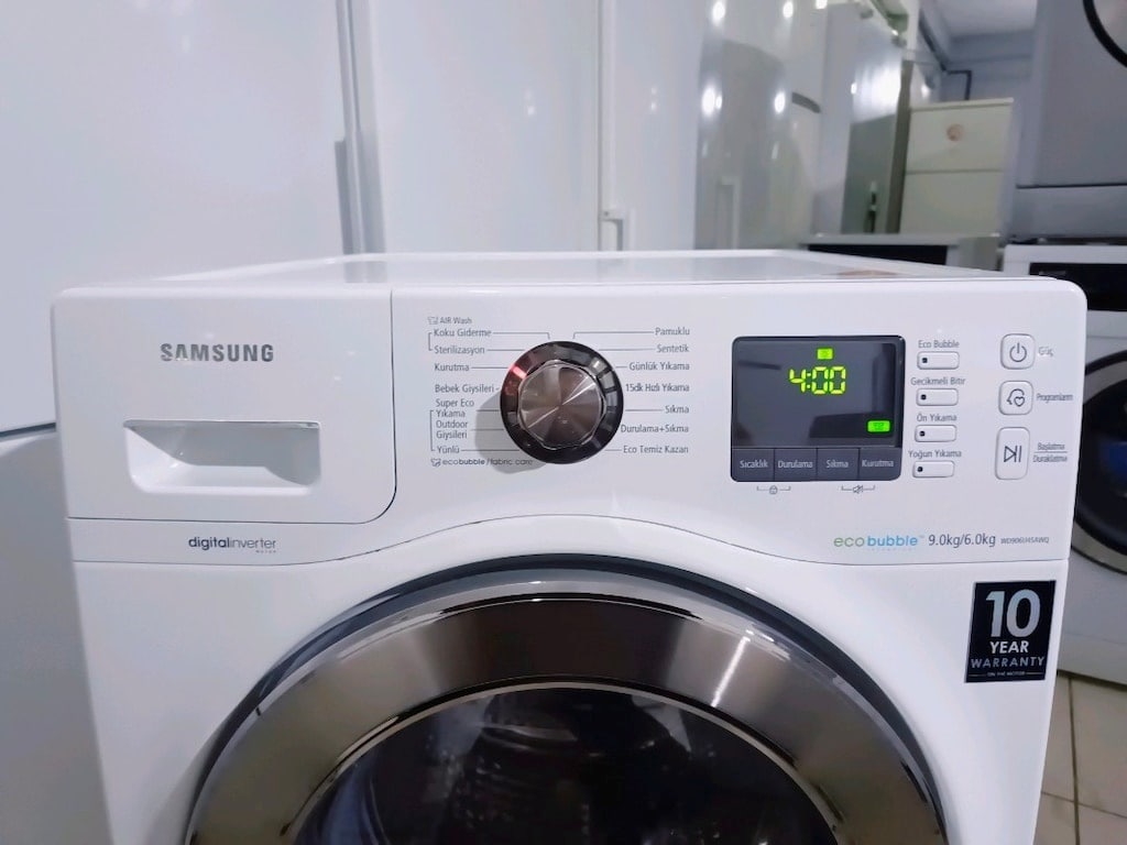11.000 TL Etkin Samsung 9 Kg yıkama 6 Kg kurutma kapasiteli çamaşır ma - 8