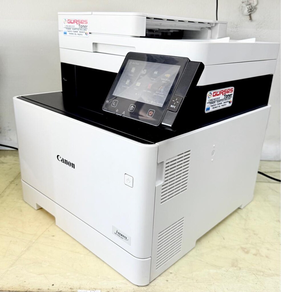 Yazıcı Canon MF744CDW Tarayıcı + Fotokopi Renkli Çok Fonksiyonlu - 8