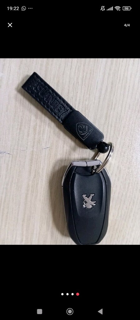 yeni Sıfır Orjinal Peugeot Anahtarsız Çalıştırma ANAHTARI - 2